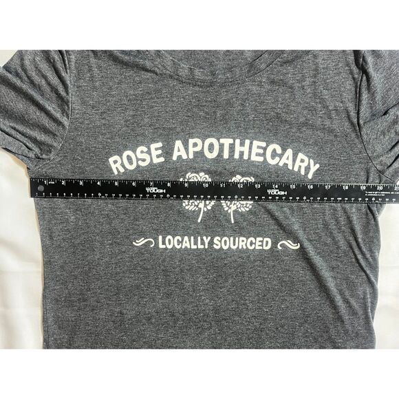 Schitt's Creek Rose Apothecary Graphic T-Shirt Gray XXL David Short Sleeve - Picture 6 of 6